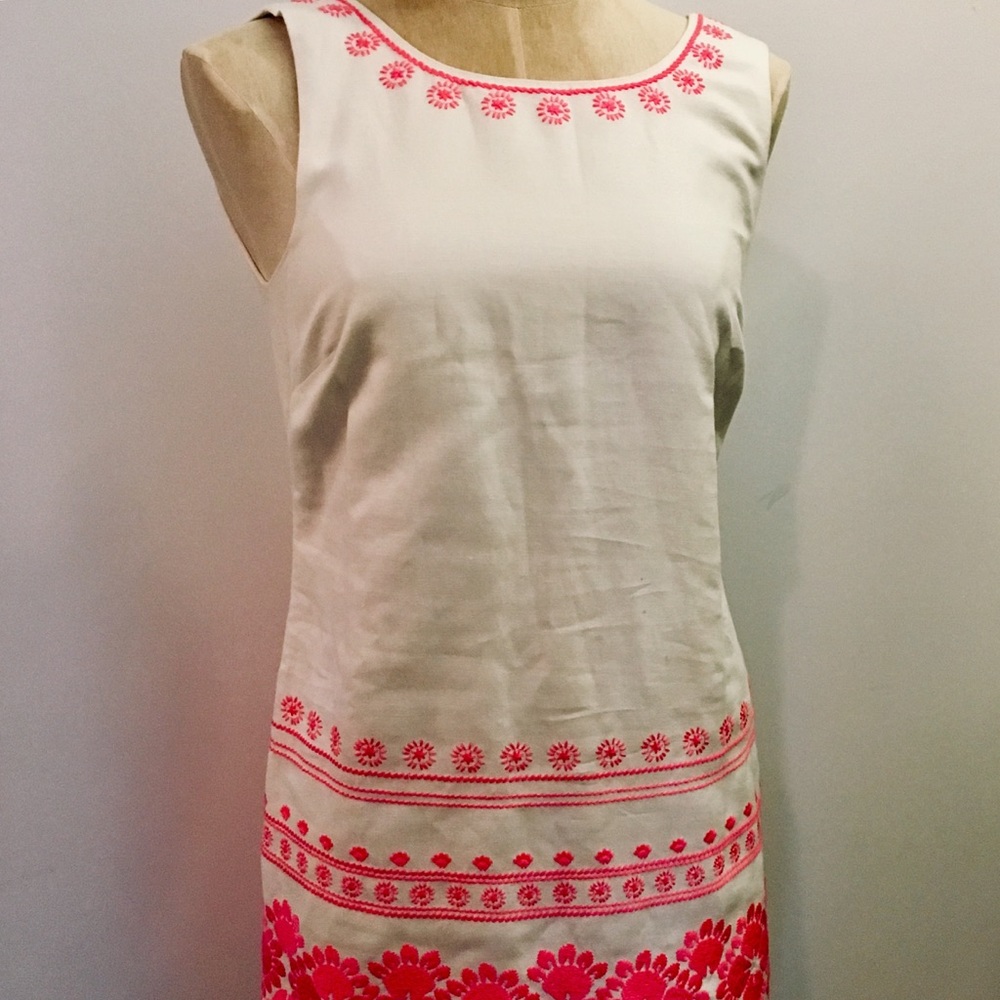 Vineyard Vines White Linen Dress